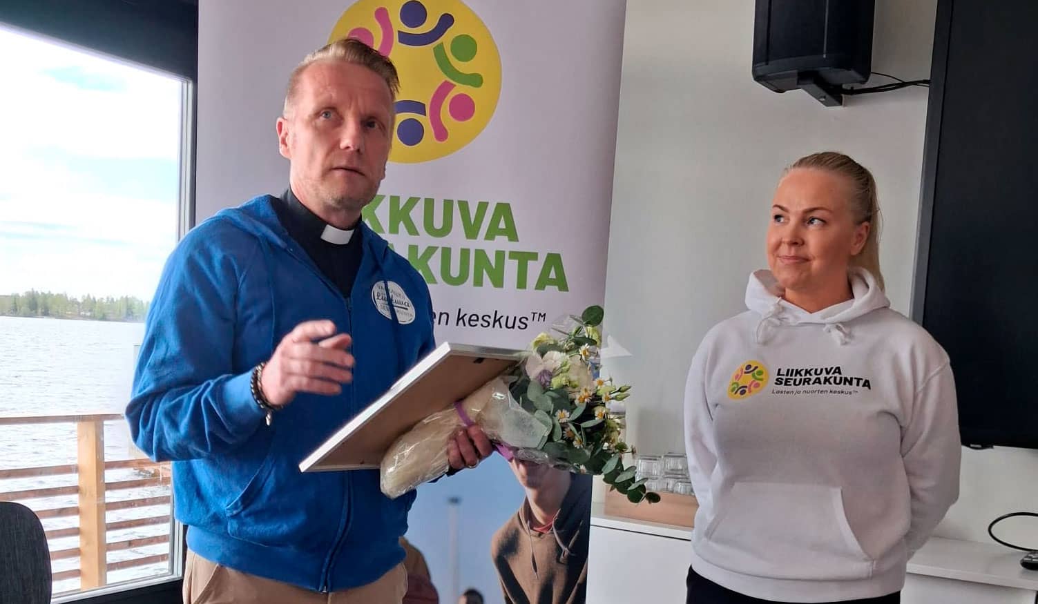 Jarkko Piippo ja Satu Rathgeber.