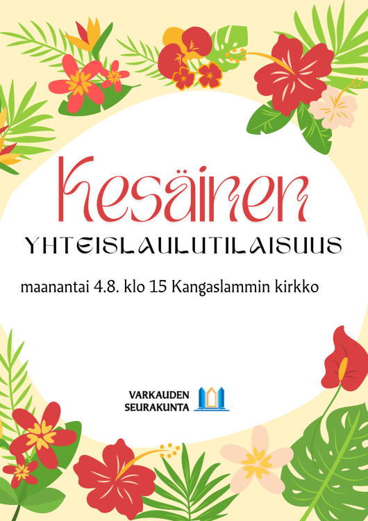 Kesäinen yhteislaulutilaisuus Kesäinen yhteislaulutilaisuus maiinos