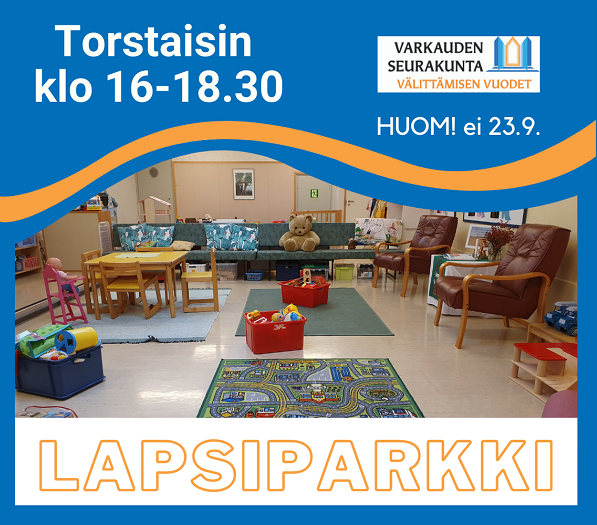 Lapsiparkki Tyhjä kerhotila kutsuu kerholaisia.
