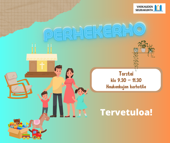 Perheet leikkivät yhdessä.