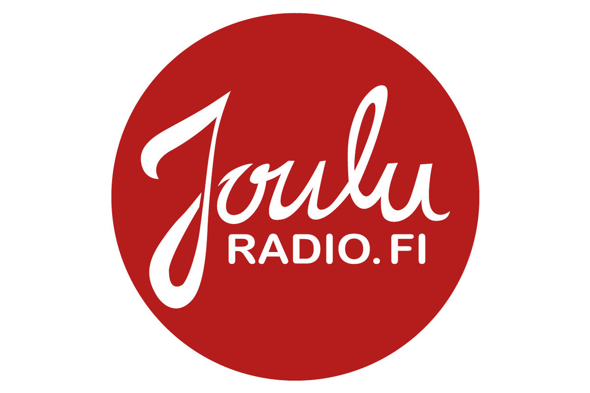Jouluradion logo, jossa lukee jouluradio.fi.
